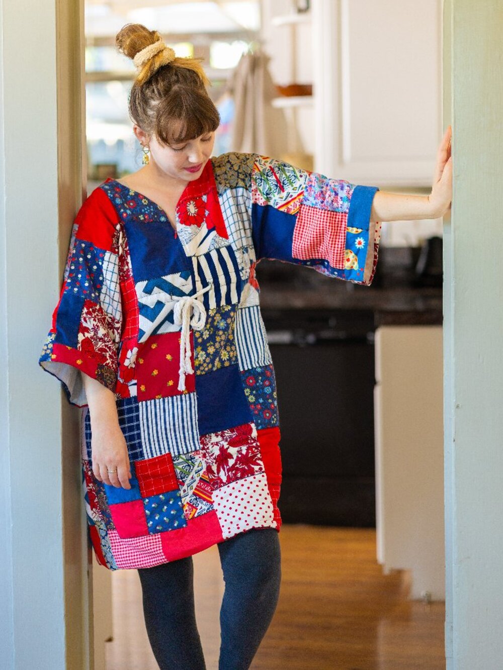VTG Handmade Patchwork Dress